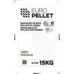 Granuls de bois 100% rsineux - diamtre 6 mm - 15 kg no name - l'unit