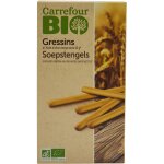 Gressins bio  l'huile d'olive carrefour bio - la boite de 125g
