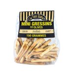 Gressins mini aux olives le vieux bistrot - le sachet de 150g
