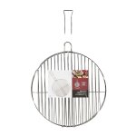 Grille double barbecue ronde kettle 41cm avec poigne hyba - la grille