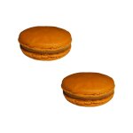 Gros macarons caramel - les 2 pi�ces - 240g