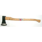 Hche en acier forg et tremp 1, 6kg manche bois (frne) 80cm carrefour - l'unit