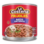 Haricots bayos enteros la costena - la boite de 400g