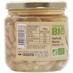 Haricots blancs cuisinés bio carrefour bio - le bocal de 265g net Égoutté Haricots blancs cuisinés bio carrefour bio - le bocal de 265g net Égoutté