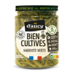 Haricots verts bien cultivs d'aucy - le bocal de 58 cl