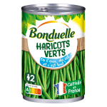 Haricots verts extra - fins bonduelle - la bote de 220g