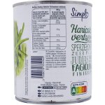 Haricots verts trs fins simpl - la boite de 440g net goutt