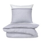Parure de lit 260x240 cm ciel foncé 100% coton housse de couette + 2 taies d'oreiller 65x65 cm tex home ... Parure de lit 260x240 cm ciel foncé 100% coton housse de couette + 2 taies d'oreiller 65x65 cm tex home ...
