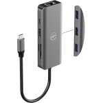 Hub usb - c vers hdmi / 3 x usb - a / usb - c / rj45 / micro sd ml