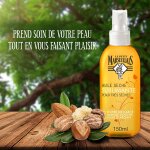 Huile corps peau trs sche sublimante karit amande douce argan le petit marseillais - le flacon de ...