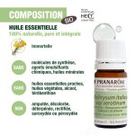 Huile essentielle d'immortelle bio pranarom - le flacon de 5ml Huile essentielle d'immortelle bio pranarom - le flacon de 5ml