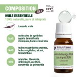 Huile essentielle de lavande vraie bio pranarom - le flacon de 10ml