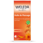 Huile massage prparation et rcupration sportive tensions  l'arnica bio weleda - le flacon de 200 ...