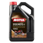 Huile moteur 3100 moto 15w50 4 temps motul - le bidon de 4l