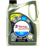 Huile moteur 7000 e 10w40 5l total - la bouteille de 5l