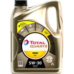 Huile moteur 9000 nfc 5w - 30 mixte 2l total - la bouteille Huile moteur 9000 nfc 5w - 30 mixte 2l total - la bouteille