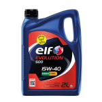 Huile moteur evolution 500 15w40 elf - le bidon de 2l