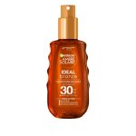 Huile solaire corps spf 30 sublimatrice protège et nourrit ideal bronze ambre solaire garnier - le flacon ... Huile solaire corps spf 30 sublimatrice protège et nourrit ideal bronze ambre solaire garnier - le flacon ...