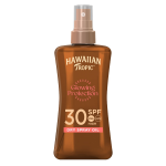 Huile solaire corps spf 30 hydratante huile de coco et argan hawaiian tropic - le spray de 200ml Huile solaire corps spf 30 hydratante huile de coco et argan hawaiian tropic - le spray de 200ml
