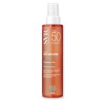 Huile solaire visage corps peaux sensibles sèche haute protection spf 50 + fini satiné laboratoire svr ... Huile solaire visage corps peaux sensibles sèche haute protection spf 50 + fini satiné laboratoire svr ...