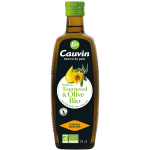 Huile de tournesol bio et huile d'olive cauvin - la bouteille de 75cl Huile de tournesol bio et huile d'olive cauvin - la bouteille de 75cl