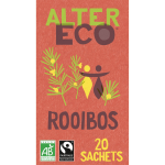 Infusion bio rooibos nature alter eco - la boite de 20 sachets - 40g Infusion bio rooibos nature alter eco - la boite de 20 sachets - 40g