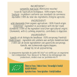 Infusion camomille bio jardin biologique - la boite de 20 sachets