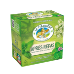 Infusion anis - vert menthe verveine la tisaniere - la boite de 20 sachets