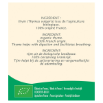 Infusion thym bio jardin bio etic - la bo�te de 20 sachets