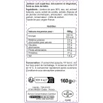 Jambon fum dcouenn et dgraiss carrefour extra - le paquet de 4 tranches - 160g