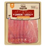 Jambon de savoie fum henri raffin - la barquette de 90g