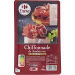 Jambon sec chiffonnade carrefour extra - la barquette de 100g