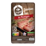 Jambon sec de montagne carrefour - 100g