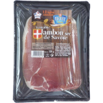 Jambon sec peguet savoie - la barquette de 12 tranches - 300 g