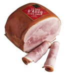 Jambon suprieur fum avec couenne - la tranche - 100g