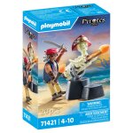 Jeu de construction canonnier des pirates playmobil