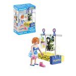Jeux d'imitation policier avec trottinette lectrique playmobil - la boite