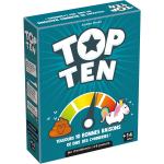 Jeu de socit top ten asmodee - la boite