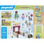 Jeu vtrinaire avec animaux - 71471 playmobil