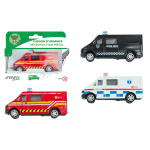Jouet camion d urgence metal retro ferry