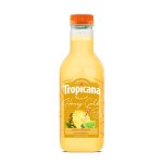 Jus de fruits ananas et citron vert pur jus tropicana - la bouteille de 90cl