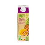 Jus de fruits ananas mangue passion carrefour bio - l'unité Jus de fruits ananas mangue passion carrefour bio - l'unité