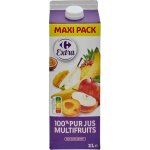Jus multifruits pur jus carrefour extra - 2 l e