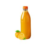 Jus d'orange presse sur place - la bouteille de 25cl