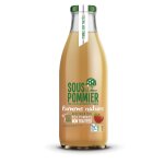 Jus de pommes non traitées sous le pommier - la bouteille de 1l Jus de pommes non traitées sous le pommier - la bouteille de 1l