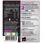 Jus de pomme et raison pur jus coeur de pom' - la bouteille de 1l