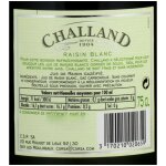 Jus de raisin blanc ptillant challand - la bouteille