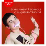 Kit de blanchiment dentaire lampe led et s�rum max white colgate - le kit dentaire