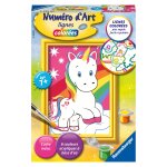 Kit de peinture numro d'art mini format - modle alatoire ravensburger - le kit