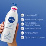 Lait corps express hydratation 72h acide hyaluronique minraux marins srum nourrissant nivea - le flacon ...